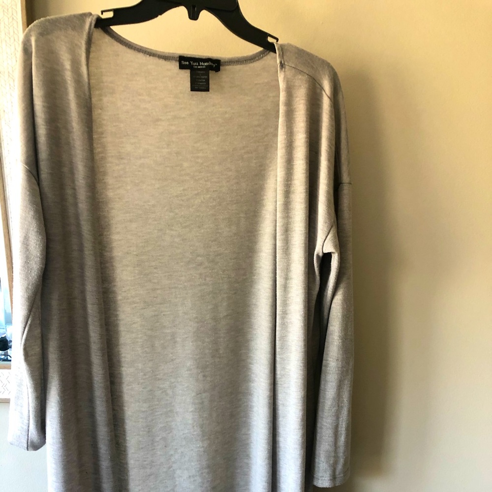 Long cardigan